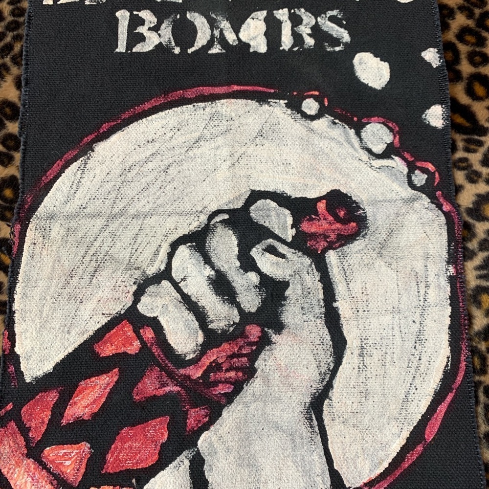 Brew Not Bombs Back Patch - image 4